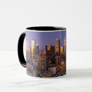 Los Angeles Skyline at dusk, Coffee Mug