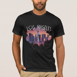 Los Angeles Skyline Graphic T-Shirt