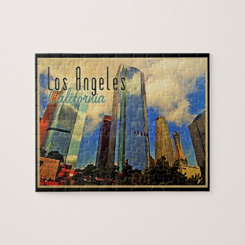 Los Angeles Skyline Jigsaw Puzzle