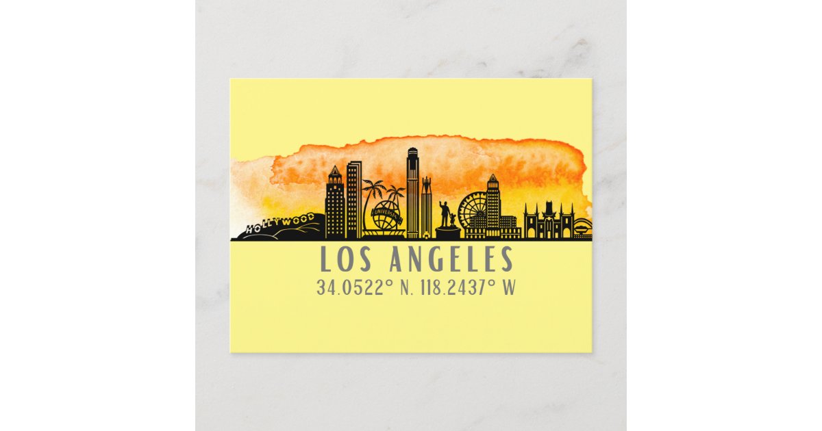 Los Angeles city postcards