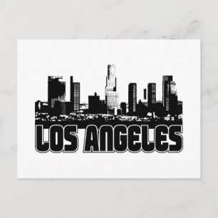 Los Angeles Skyline Postcard