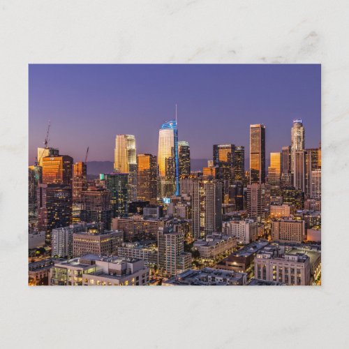 Los Angeles Skyline Postcard