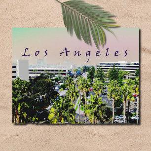 Los Angeles Skyline Postcard