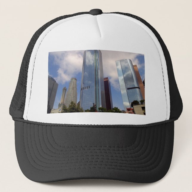Los Angeles Skyline Trucker Hat (Front)