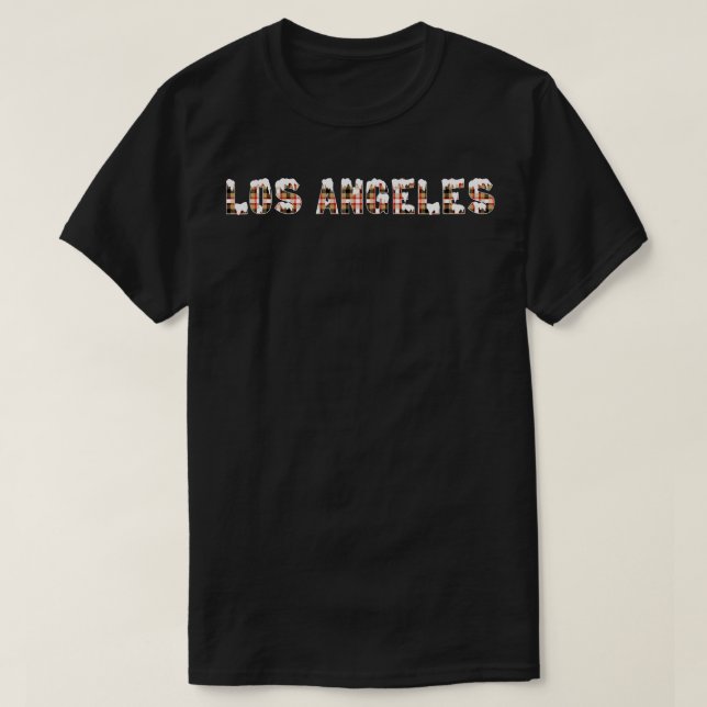 Los Angeles Snow T-Shirt (Design Front)