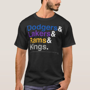 Los Angeles Sports Teams V4 - Helvetica   Classic  T-Shirt
