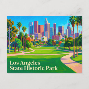 Los Angeles State Historic Park California Postcard