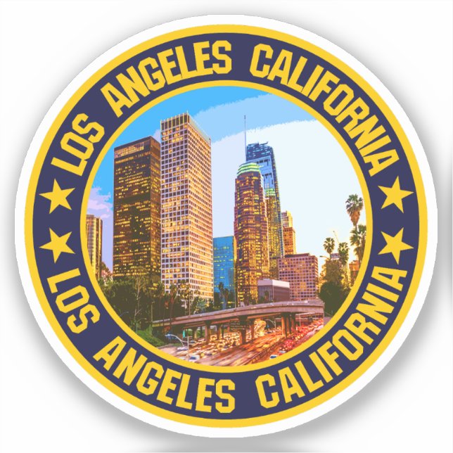 Los Angeles                                        Sticker (Front)