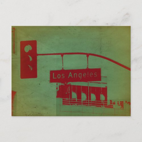 Los Angeles Street Postcard