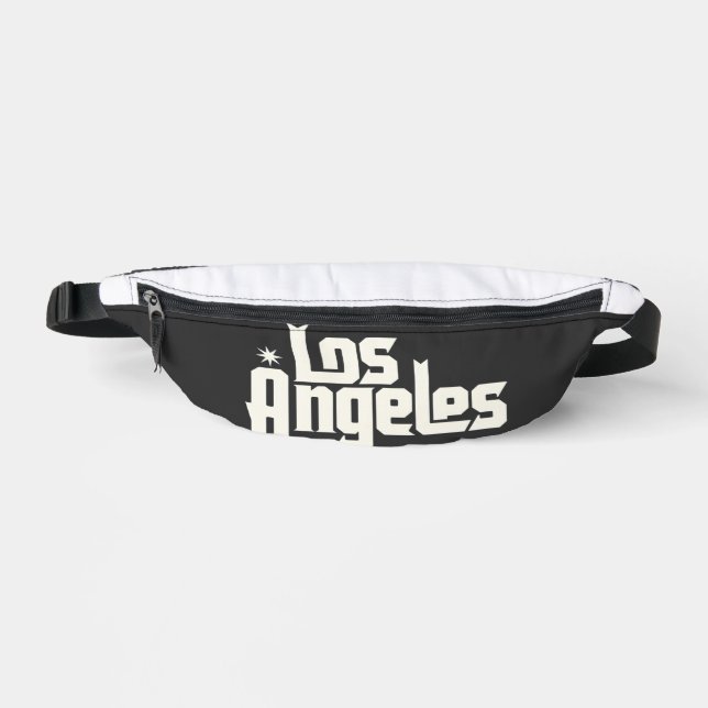 Los Angeles Street Style Retro Urban Design Fanny Pack (Front)