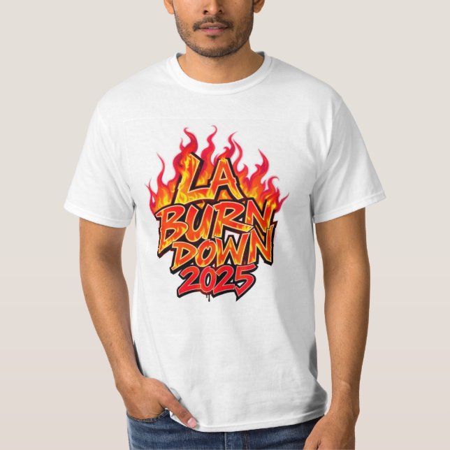 Los Angeles Strong: Rise From the Ashes T-Shirt (Front)