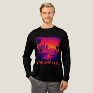 Los Angeles Sunset Skyline Graphic Tee
