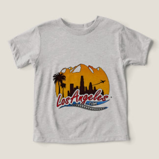 Los Angeles Sunset Skyline T-Shirt Descript Toddler T-shirt