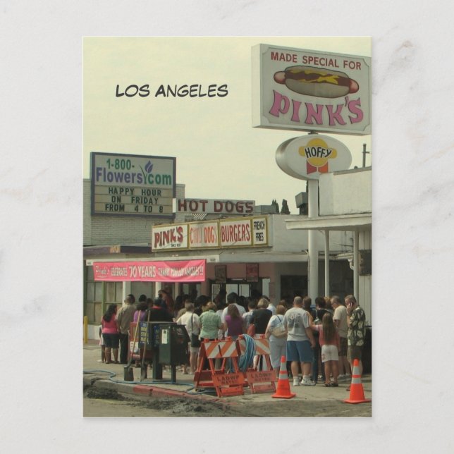 Los Angeles Super Postcard! Postcard (Front)