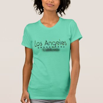 Los Angeles T-shirt by ImpressImages at Zazzle