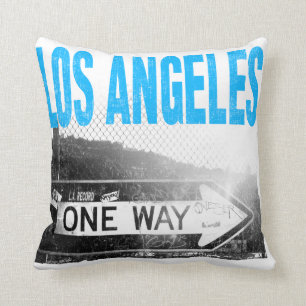Los Angeles Throw Pillow