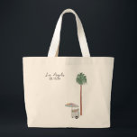 Los Angeles Tote Bag Wedding favor<br><div class="desc">Celebrate your special day in the heart of Los Angeles with our Los Angeles Tote Bag Wedding Favors. These stylish and practical tote bags are perfect for gifting your guests, allowing them to carry a piece of the city's charm wherever they go. Crafted with care, our Los Angeles Tote Bags...</div>