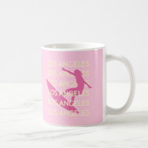 Los Angeles Travel Art, California, Travel Art Coffee Mug
