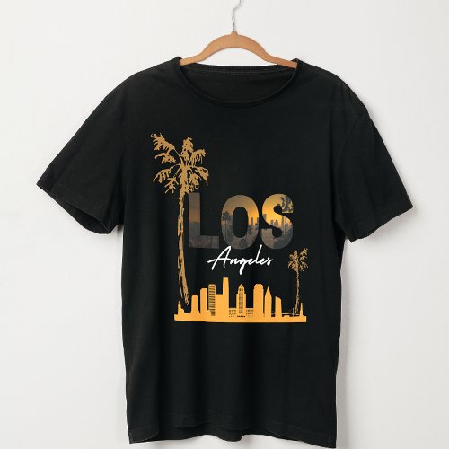LOS ANGELES TRAVELING T_SHIRT  LOVE LOS ANGELES