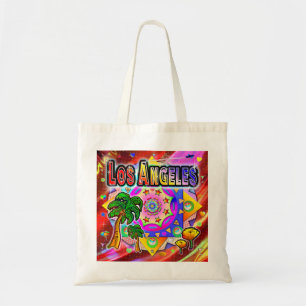 Los Angeles Tropical Friends Tote Bag