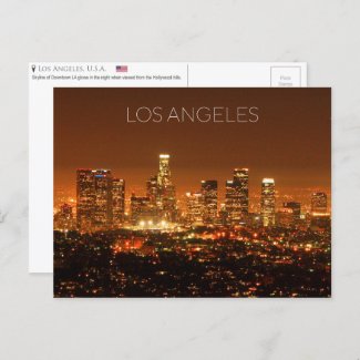 Los Angeles, U.S.A. Postcard