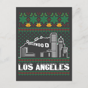 Los Angeles Ugly Christmas Postcard