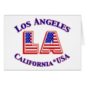 Los Angeles USA Patriotic Logo (Front Horizontal)