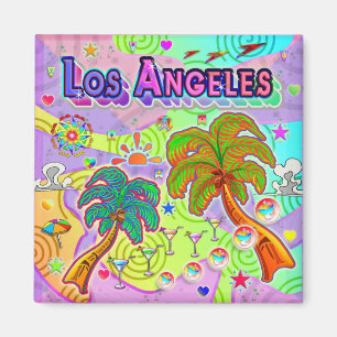 Los Angeles Vacation Target Magnet