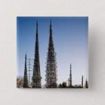 Los Angeles Watts Towers Button at Zazzle