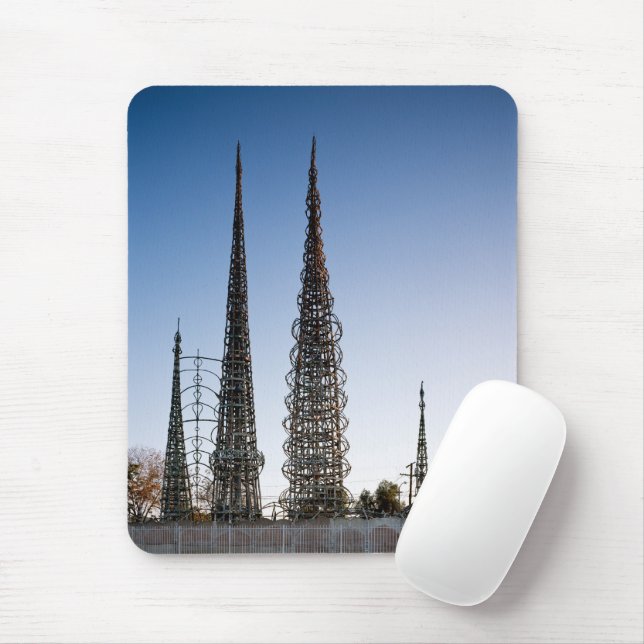 Los Angeles Watts Towers Mouse Pad (With Mouse)
