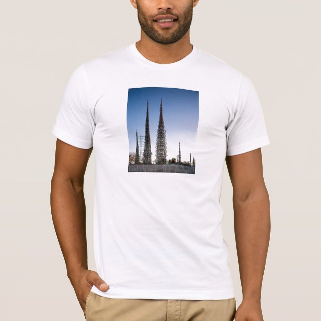 Los Angeles Watts Towers T-Shirt (Front)