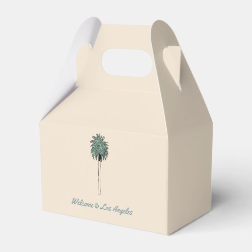 Los Angeles Wedding  Favor Boxes