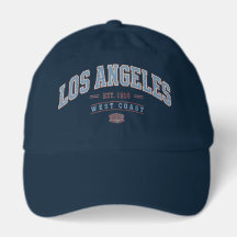 Los Angeles West Coast Vintage Varsity Cap