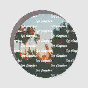 Los Angeles, West Hollywood Travel Souvenir Car Magnet