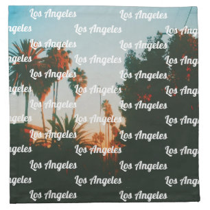 Los Angeles, West Hollywood Travel Souvenir Cloth Napkin