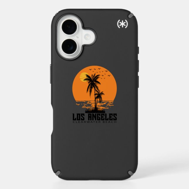 Los Angles Beach Backcover  Speck iPhone Case (Front)
