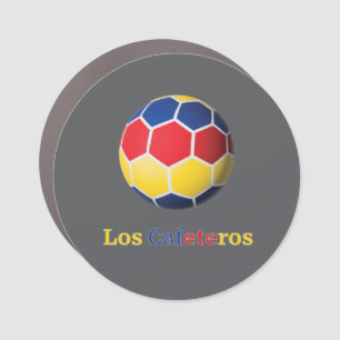 Los Cafeteros Car Magnet