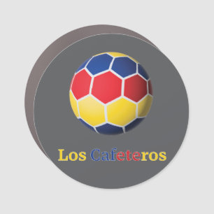 Los Cafeteros Car Magnet