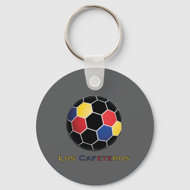 Los Cafeteros Keychain (Front)