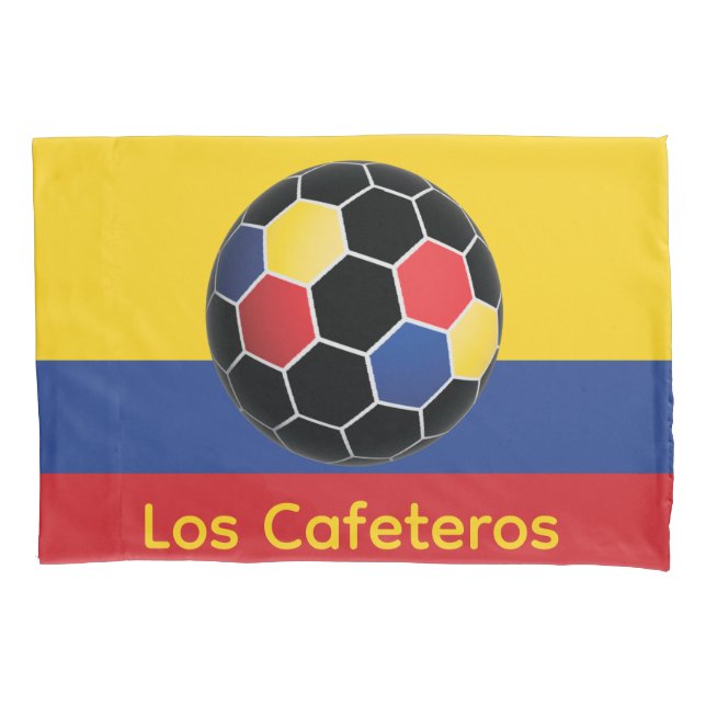 Los Cafeteros Pillow Case (Front)