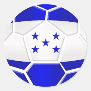Los Catrachos Honduras soccer ball gifts Classic Round Sticker