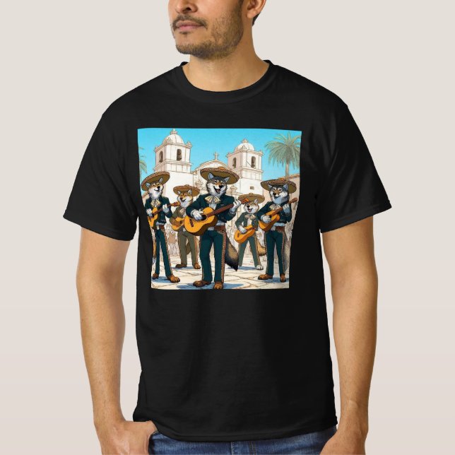 Los Coyotes Mariachi T-Shirt (Front)