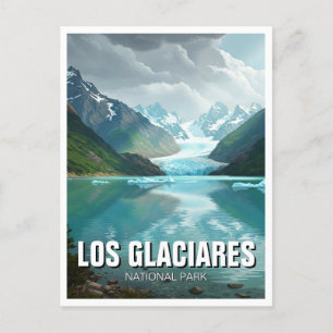 Los Glaciares National Park Argentina Travel Postcard