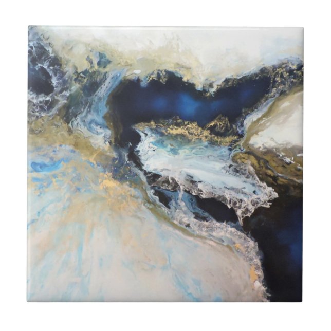 Los Mares Ceramic Tile (Front)