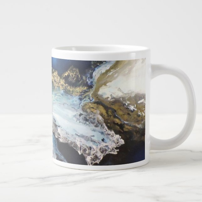 Los Mares Giant Coffee Mug (Right)