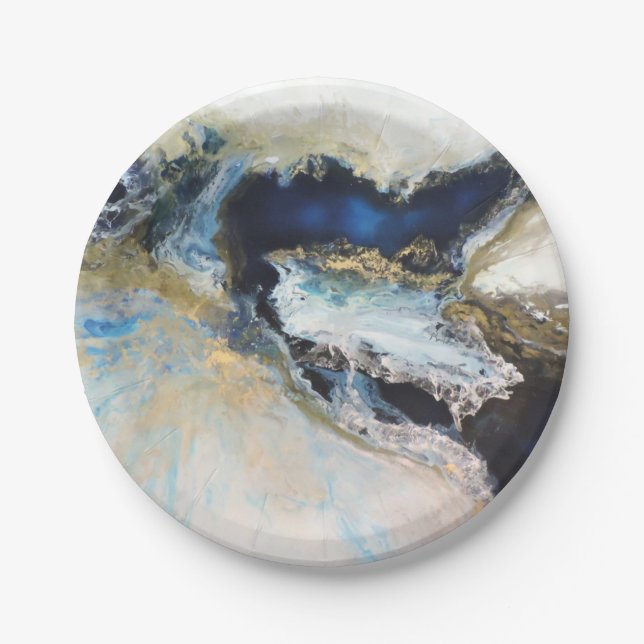 Los Mares Paper Plates (Front)