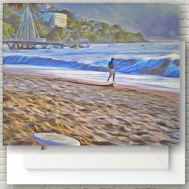 Los Muertos Beach 786 Art Acrylic Print (Creator Uploaded)