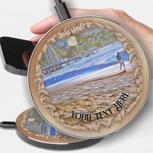 Los Muertos Beach 786 Wireless Charger