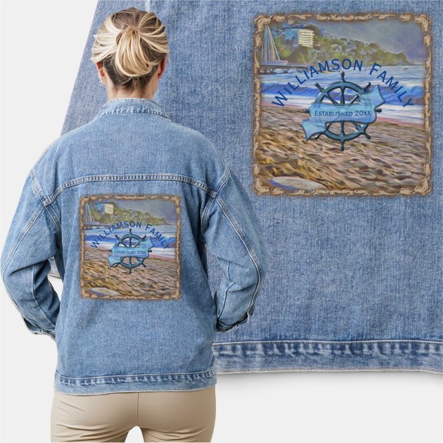 Los Muertos Beach Family 786 Denim Jacket (Creator Uploaded)