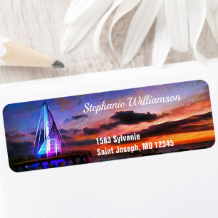 Los Muertos Pier 1182 Address Label